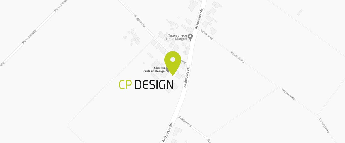 Karte Map Anfahrt CP Design Arsbecker Strasse 94 in Wegberg Merbeck